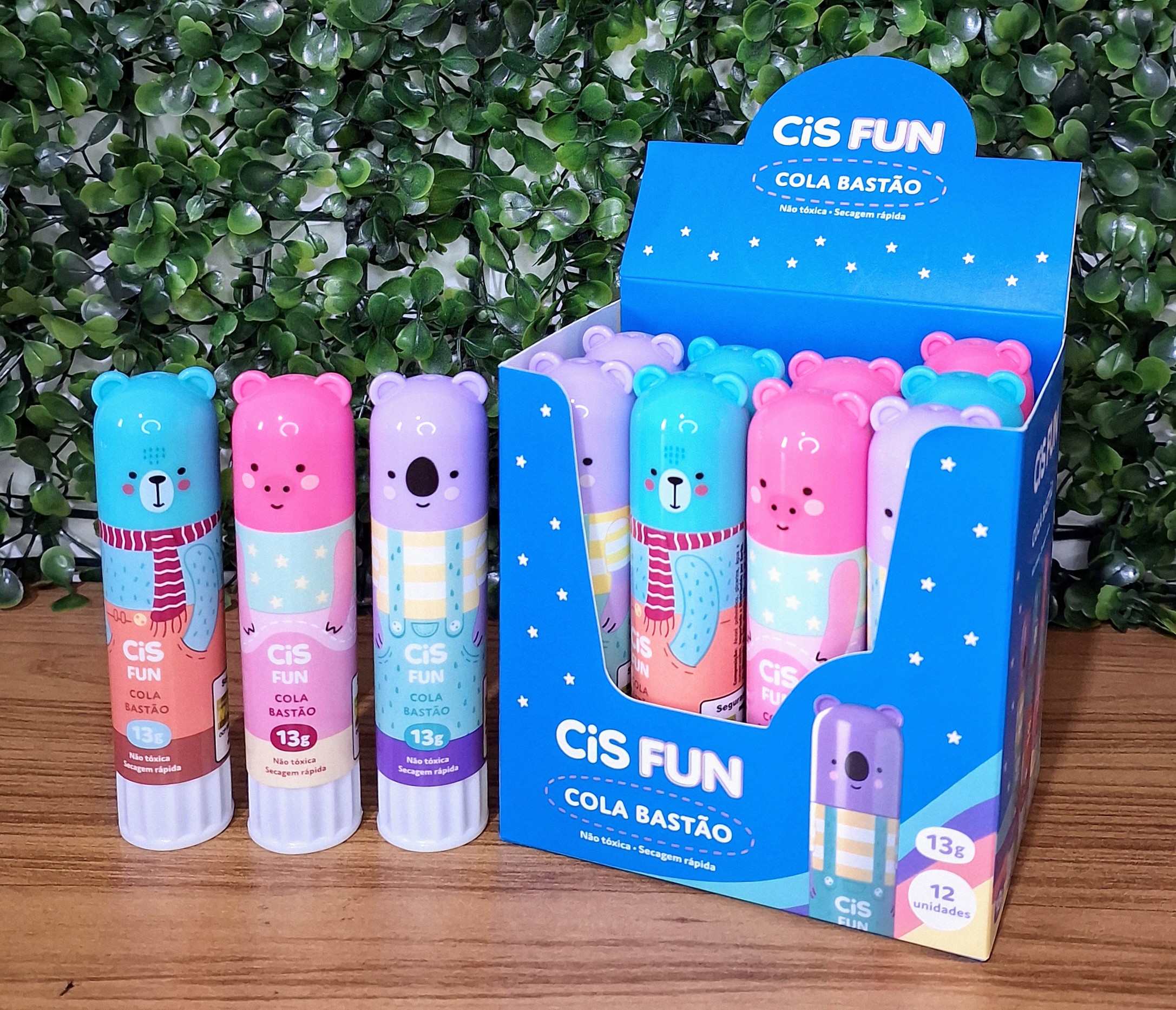 COLA BASTÃO FUN URSO 13G  - CIS