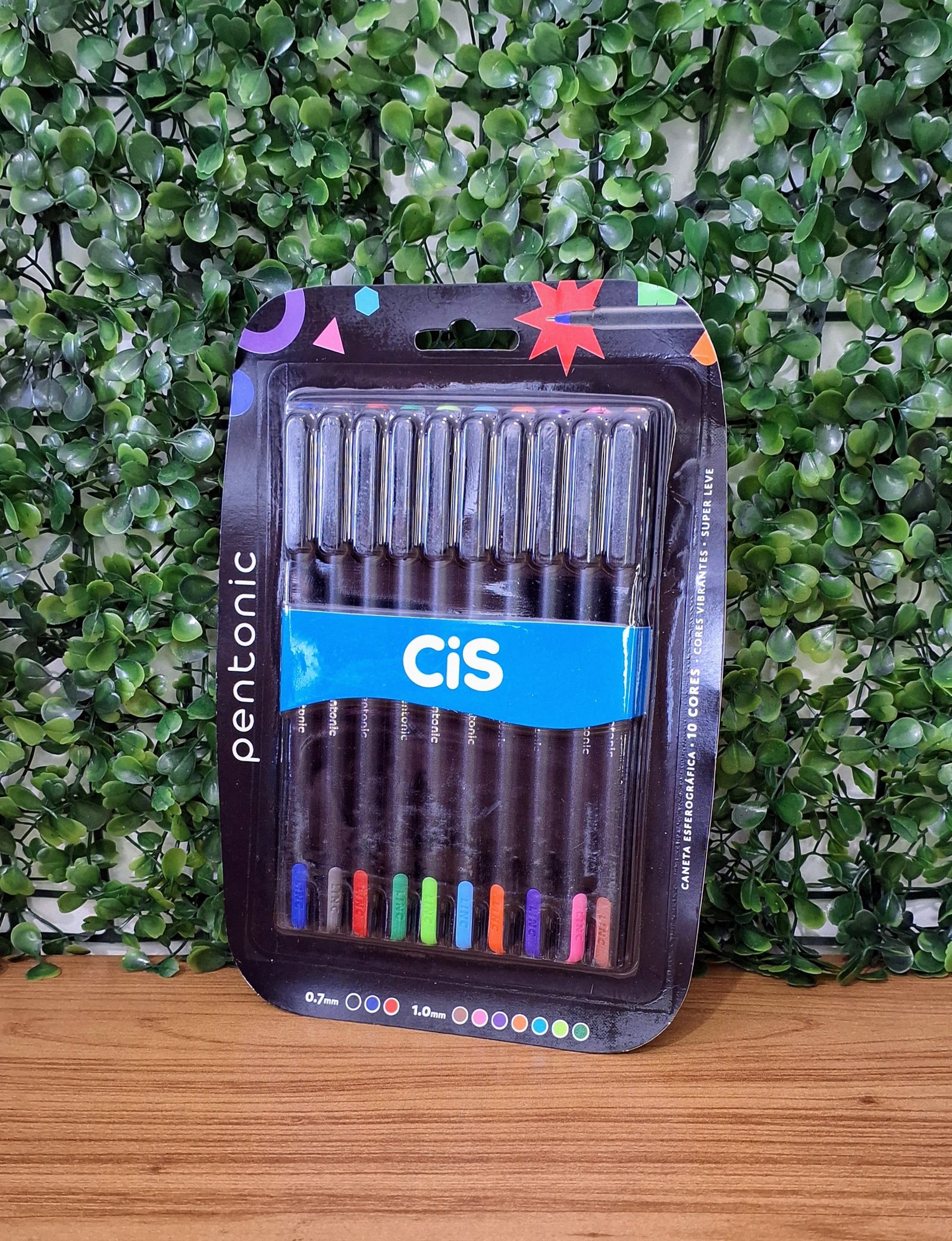 CANETA PENTONIC ESFEROGRÁFICA 10 CORES  - CIS
