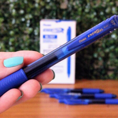 CANETA ENERGEL X RETRATIL 0,7MM  - PENTEL - AZUL