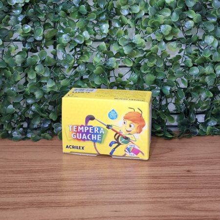 TEMPERA GUACHE 15ML 6 CORES  - ACRILEX